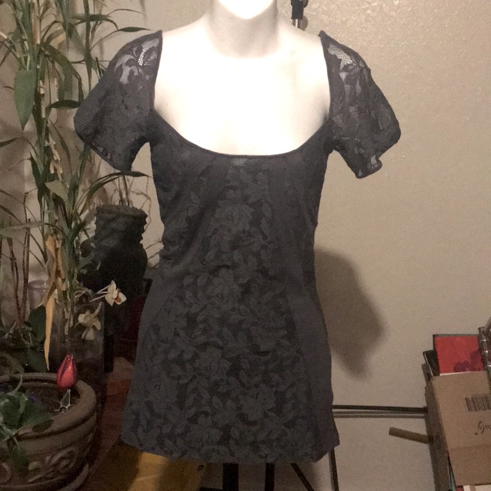 Lace Tikirani shirt from Anthropologie.